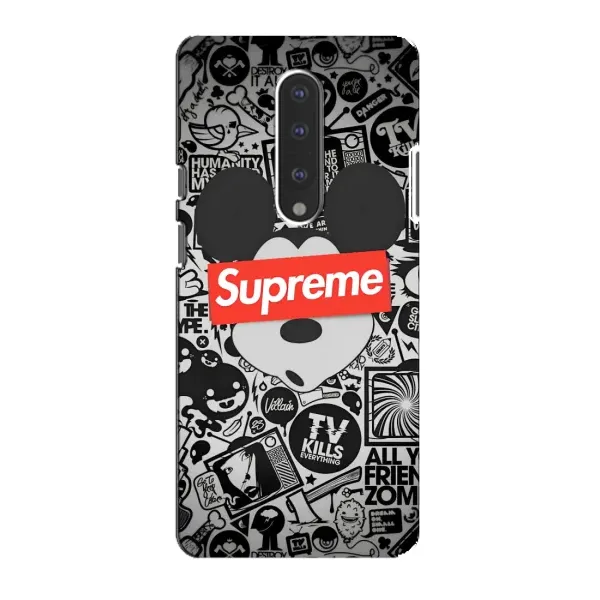 Чехол с рисунком «Supreme Маус» для OnePlus 7 Чехол с рисунком «Supreme Маус» для OnePlus 7