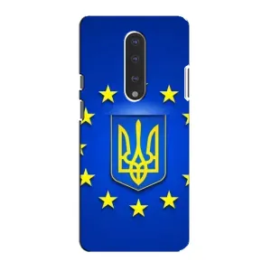 Чехол с Украинской символикой на ВанПлас 7 (Украина это Европа)