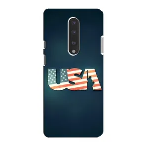 Чехол Флаг USA для OnePlus 7 (USA)