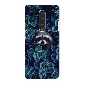 Силиконовый Чехол с Енотами на OnePlus 7 (В цветах)