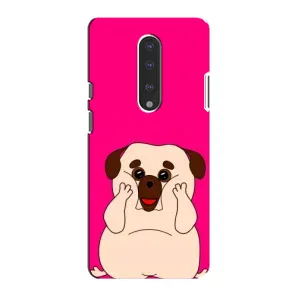 Чохол (ТПУ) Милі песики для OnePlus 7 (Веселий Мопсік)