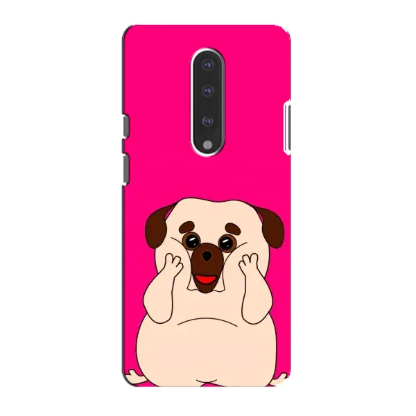 Чехол с рисунком «Веселый Мопсик» для OnePlus 7 Чехол с рисунком «Веселый Мопсик» для OnePlus 7