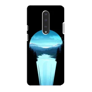 Летний Чехол на OnePlus 7 (Синий Водопад)