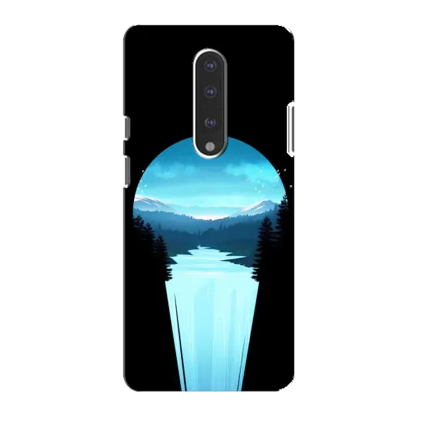 Чехол с рисунком «Синий Водопад» для OnePlus 7