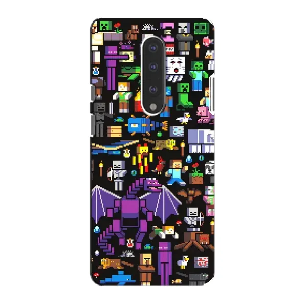 Чехол с рисунком «Все персонажи» для OnePlus 7