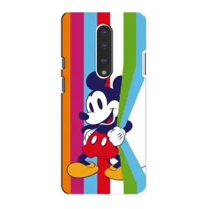 Чохли з принтом Міккі Маус на OnePlus 7 (Яскравий Миккі)