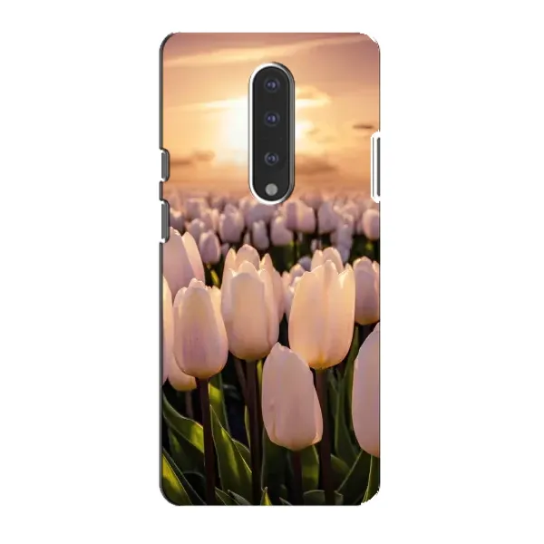 Чехол с рисунком «Закат с цветами» для OnePlus 7 Чехол с рисунком «Закат с цветами» для OnePlus 7
