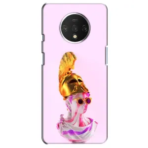 Чохол з Прикольним Принтом на OnePlus 7T (АРТ Статуя)