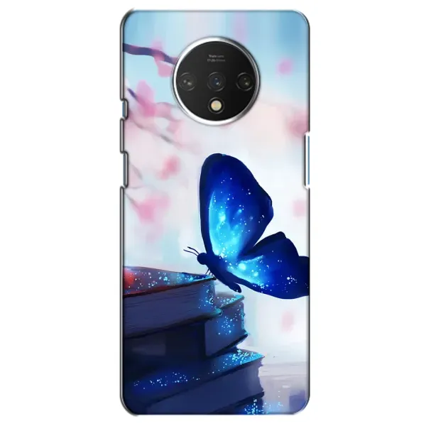 Чехол с рисунком «Бабочка синяя» для OnePlus 7T Чехол с рисунком «Бабочка синяя» для OnePlus 7T