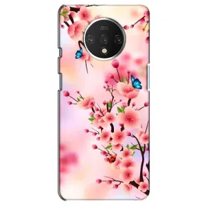 Чохол з картинкою Сакури на OnePlus 7T (Метелики на сакурі)