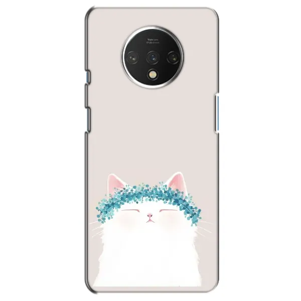 Чехол с рисунком «Белый котик» для OnePlus 7T Чехол с рисунком «Белый котик» для OnePlus 7T