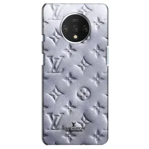 Текстурный Чехол Louis Vuitton для ВанПлас 7Т (Белый ЛВ)