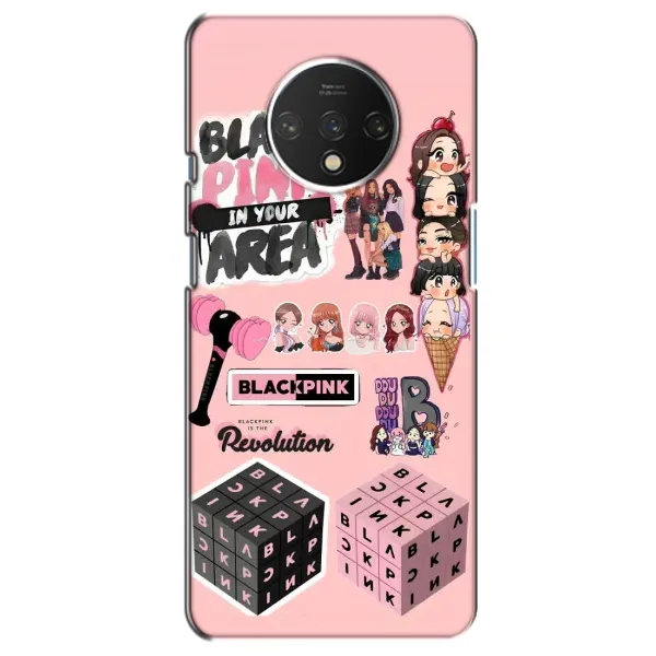 Чехол с рисунком «BLACK PINK коллаж» для OnePlus 7T