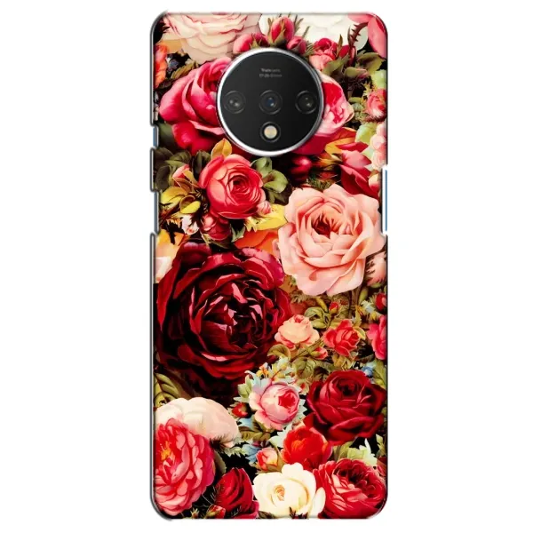 Чехол с рисунком «Букет цветов» для OnePlus 7T