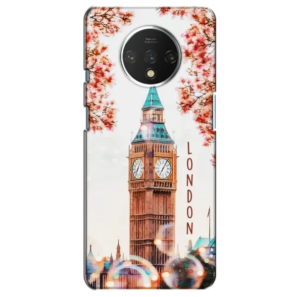 Чохол з малюнком «Годинник Лондон» для OnePlus 7T