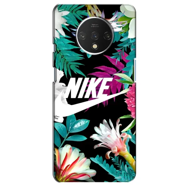 Чехол с рисунком «Цветочный Nike» для OnePlus 7T Чехол с рисунком «Цветочный Nike» для OnePlus 7T