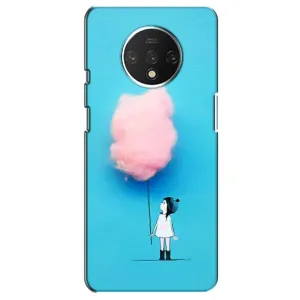 Чехол с рисунком «Девочка с тучкой» для OnePlus 7T