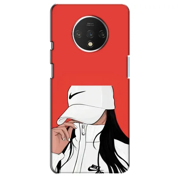 Чехол с рисунком «Девушка Nike» для OnePlus 7T