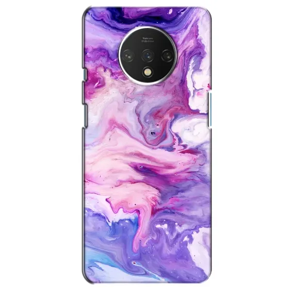 Чехол с рисунком «Фиолетовый мрамор» для OnePlus 7T Чехол с рисунком «Фиолетовый мрамор» для OnePlus 7T