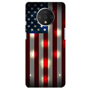 Чехол Флаг USA для OnePlus 7T (Флаг США 2)