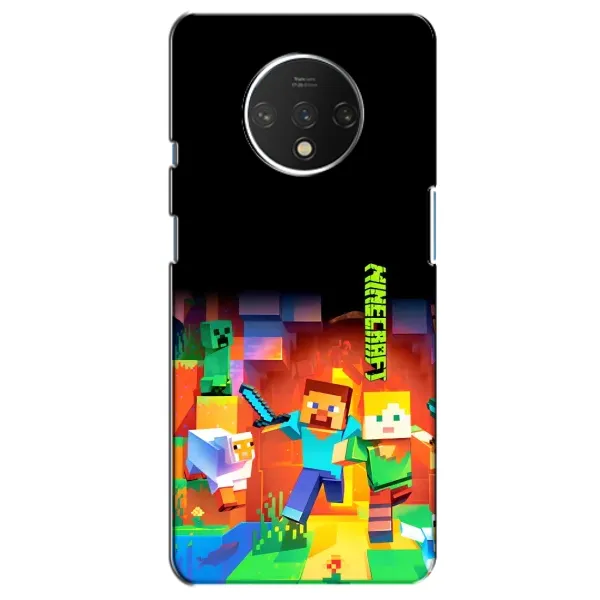 Чехол с рисунком «Герой Майнкрафт» для OnePlus 7T Чехол с рисунком «Герой Майнкрафт» для OnePlus 7T