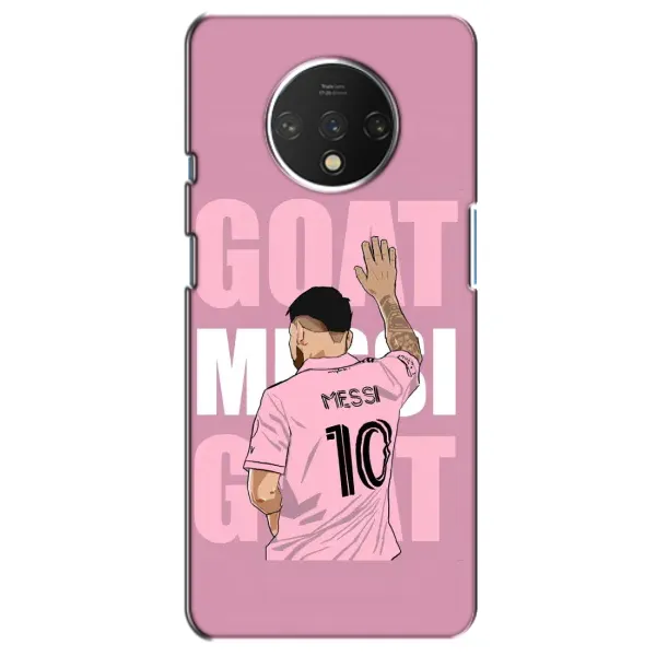 Чохол з малюнком «GOAT MESSI» для OnePlus 7T Чохол з малюнком «GOAT MESSI» для OnePlus 7T