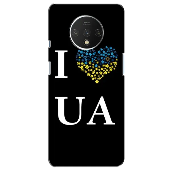 Чохол з малюнком «I Love UA» для OnePlus 7T Чохол з малюнком «I Love UA» для OnePlus 7T