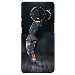 Чехол с рисунком «Кинжал КС ГО» для OnePlus 7T