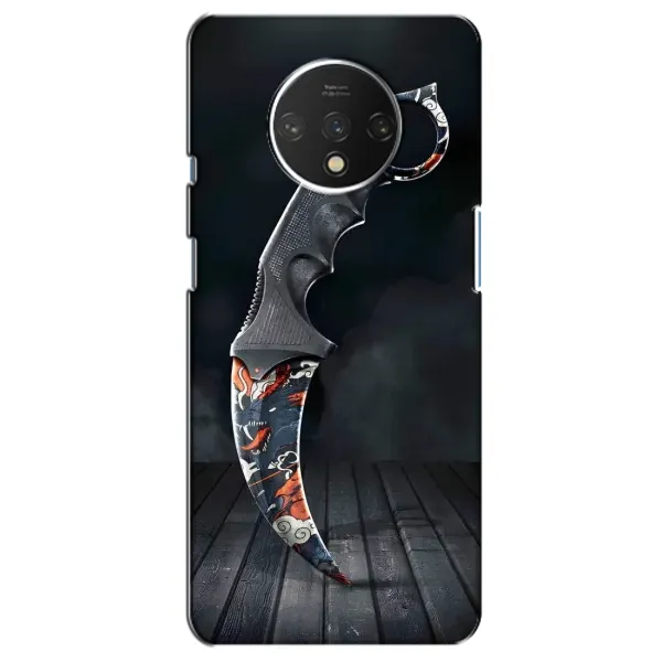 Чехол с рисунком «Кинжал КС ГО» для OnePlus 7T