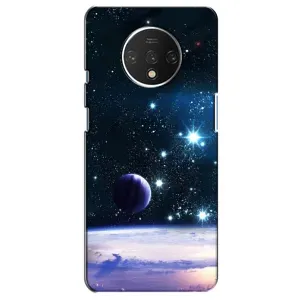 Чехол (ТПУ) с планетами на OnePlus 7T (Космический вид)