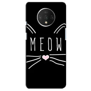 Бампер с изображением Котиков для ВанПлас 7Т (КОТИК MEOW)
