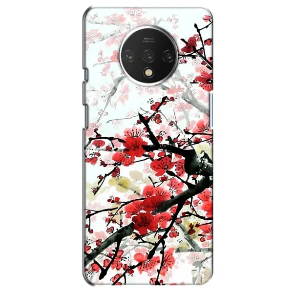 Чехол с рисунком «Красивая Сакура» для OnePlus 7T Чехол с рисунком «Красивая Сакура» для OnePlus 7T