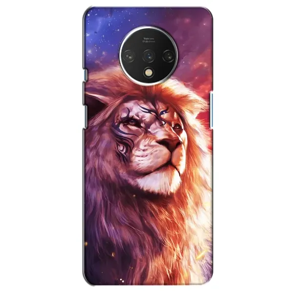 Чехол с рисунком «Красочный ЛЕВ» для OnePlus 7T
