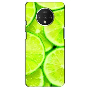 Чохол з зображенням смачної їжі для OnePlus 7T (Лайм)