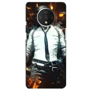 Чохол з картинкою "Герой Pubg" на OnePlus 7T (Man Пубг)