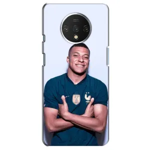 Чехол (TPU) с Футболистом на OnePlus 7T (Мбаппешичка)
