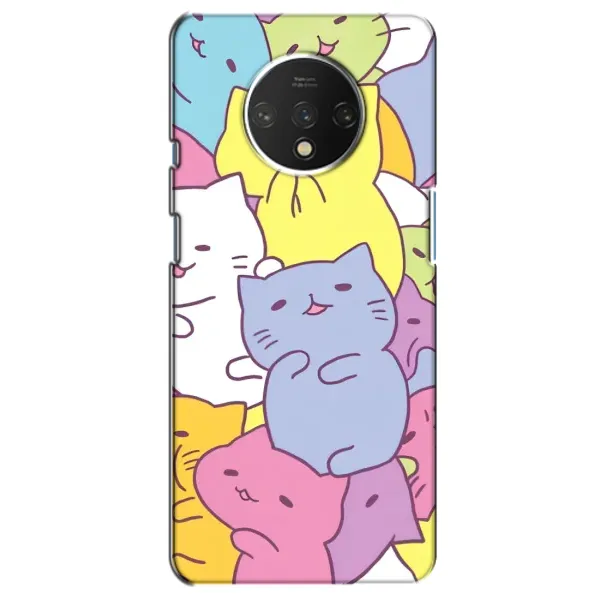 Чехол с рисунком «Милые котики» для OnePlus 7T Чехол с рисунком «Милые котики» для OnePlus 7T