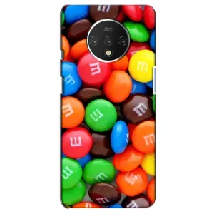 Чохол з зображенням смачної їжі для OnePlus 7T (Різнокольорові M&M'S)