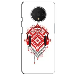 Силиконовый Чехол на OnePlus 7T с картинкой Вышиванки (Модная вышиванка)