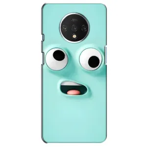 Силиконовые Чехлы (смешные стикеры) для OnePlus 7T (Забавное мятное лицо)