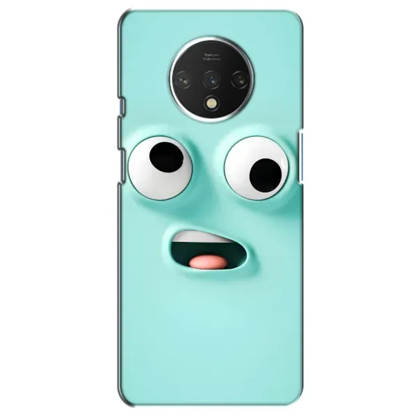 Чехол с рисунком «Забавное мятное лицо» для OnePlus 7T