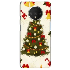 Чехол Новогодняя Елка на OnePlus 7T (Новогодний принт)