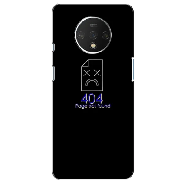 Чохол з малюнком «Помилка 404» для OnePlus 7T Чохол з малюнком «Помилка 404» для OnePlus 7T