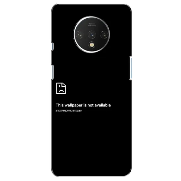 Чохол з малюнком «Помилка» для OnePlus 7T Чохол з малюнком «Помилка» для OnePlus 7T