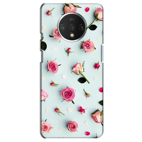 Чехол с рисунком «Разные цветы» для OnePlus 7T Чехол с рисунком «Разные цветы» для OnePlus 7T