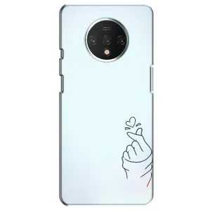 Чехол с рисунком «Сердце на голубом» для OnePlus 7T