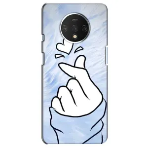 Чехол с рисунком «Сердечка знак» для OnePlus 7T