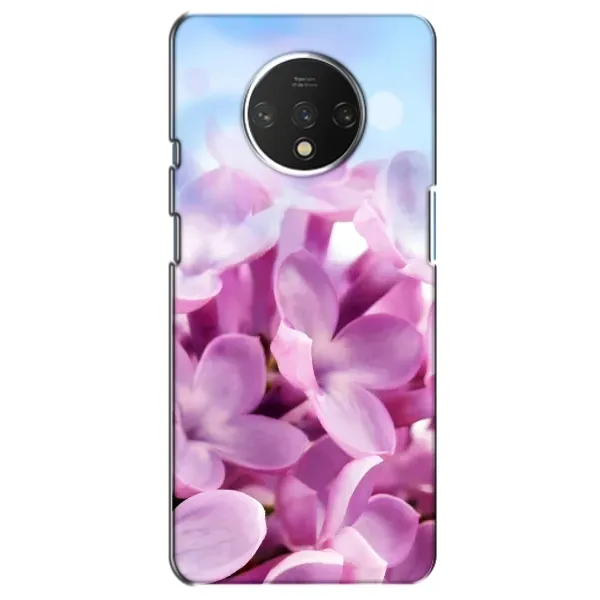 Чехол с рисунком «Сиреневые цветы» для OnePlus 7T
