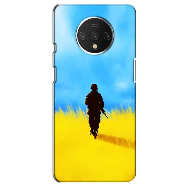 Чехол с рисунком «Солдат в поле» для OnePlus 7T