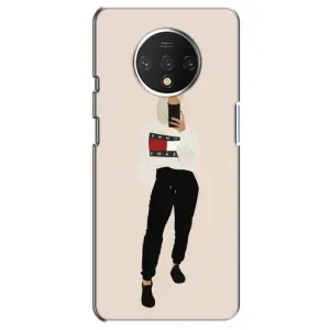 Силиконовый Чехол на OnePlus 7T с картинкой Стильных Девушек (Стильная)